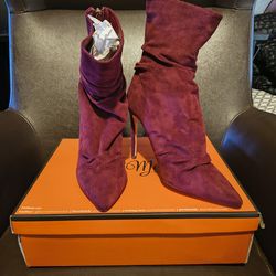 Women's high heel boots