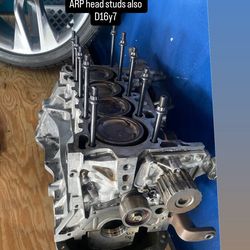 Y7 block arp head studs new bearings