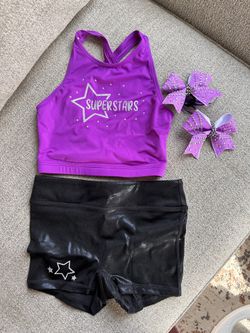 K & K Cheerleading Practice Uniform For Super Stars