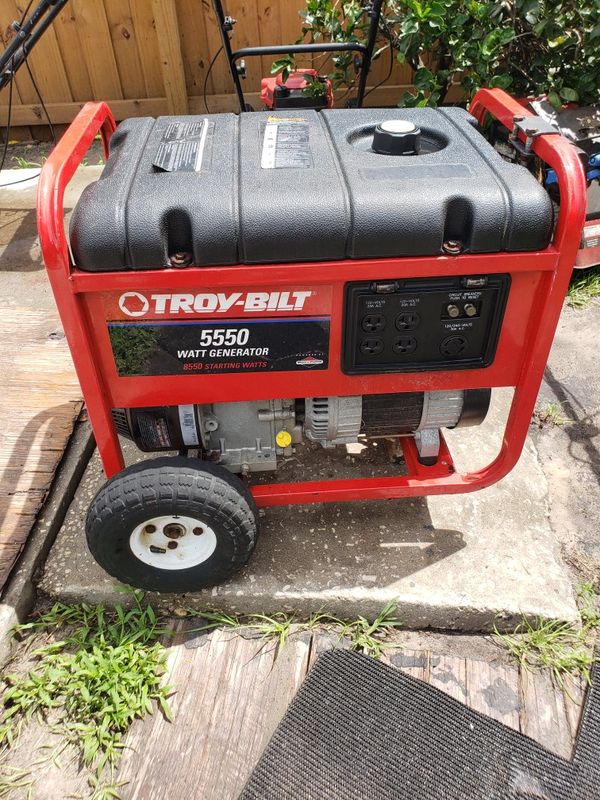 TroyBilt Generator 5550 watt for Sale in New Port Richey, FL OfferUp