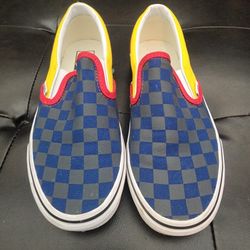 Van's Off The Wall (Size 6y) New Condition 1x Wear