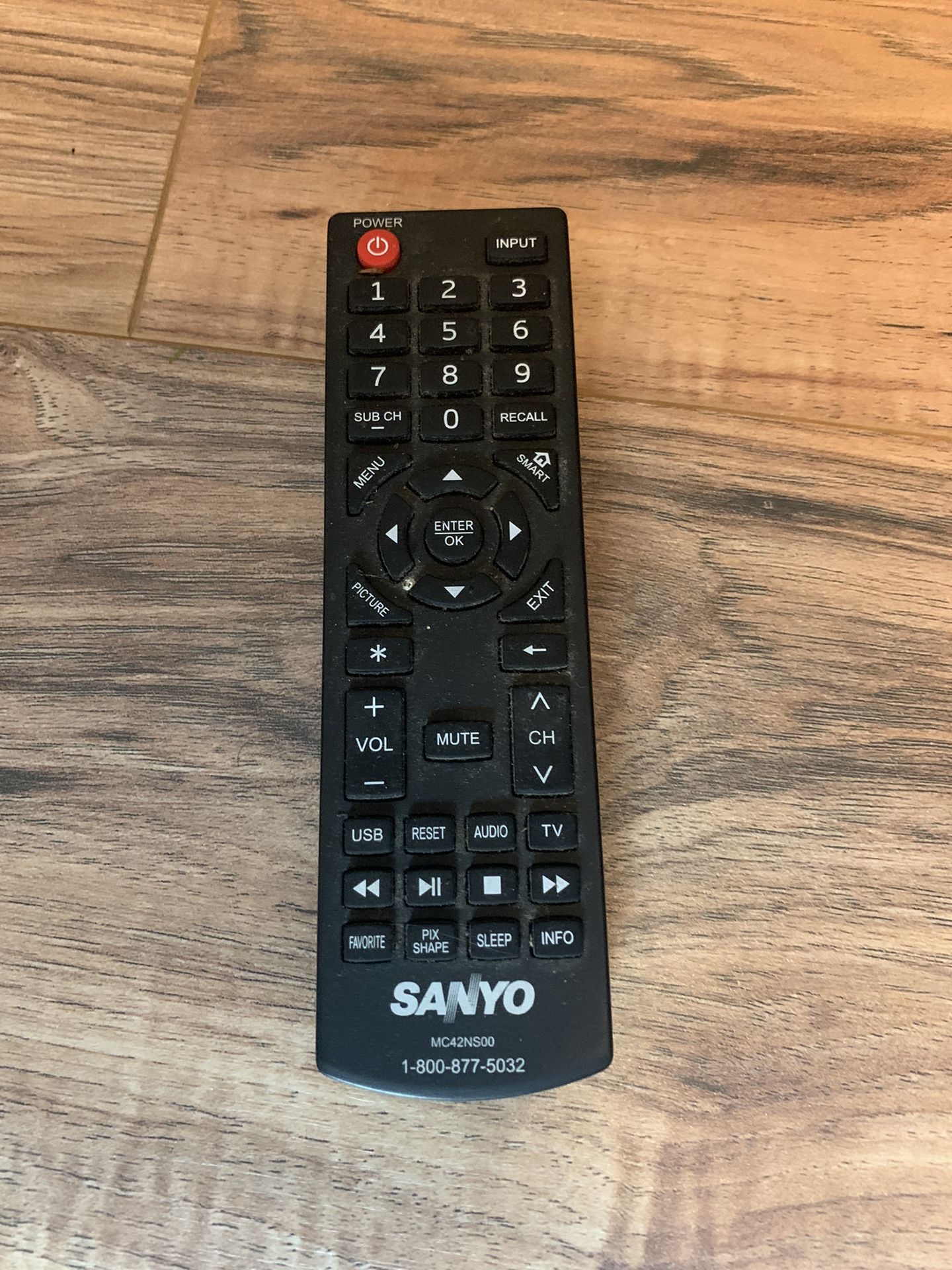 Sanyo TV Remote