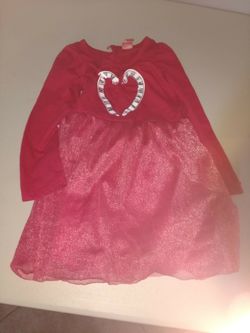 4t candy cane hearts Christmas dress