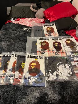 A Bathing Ape BAPE T-Shirts Bundle New in Bags