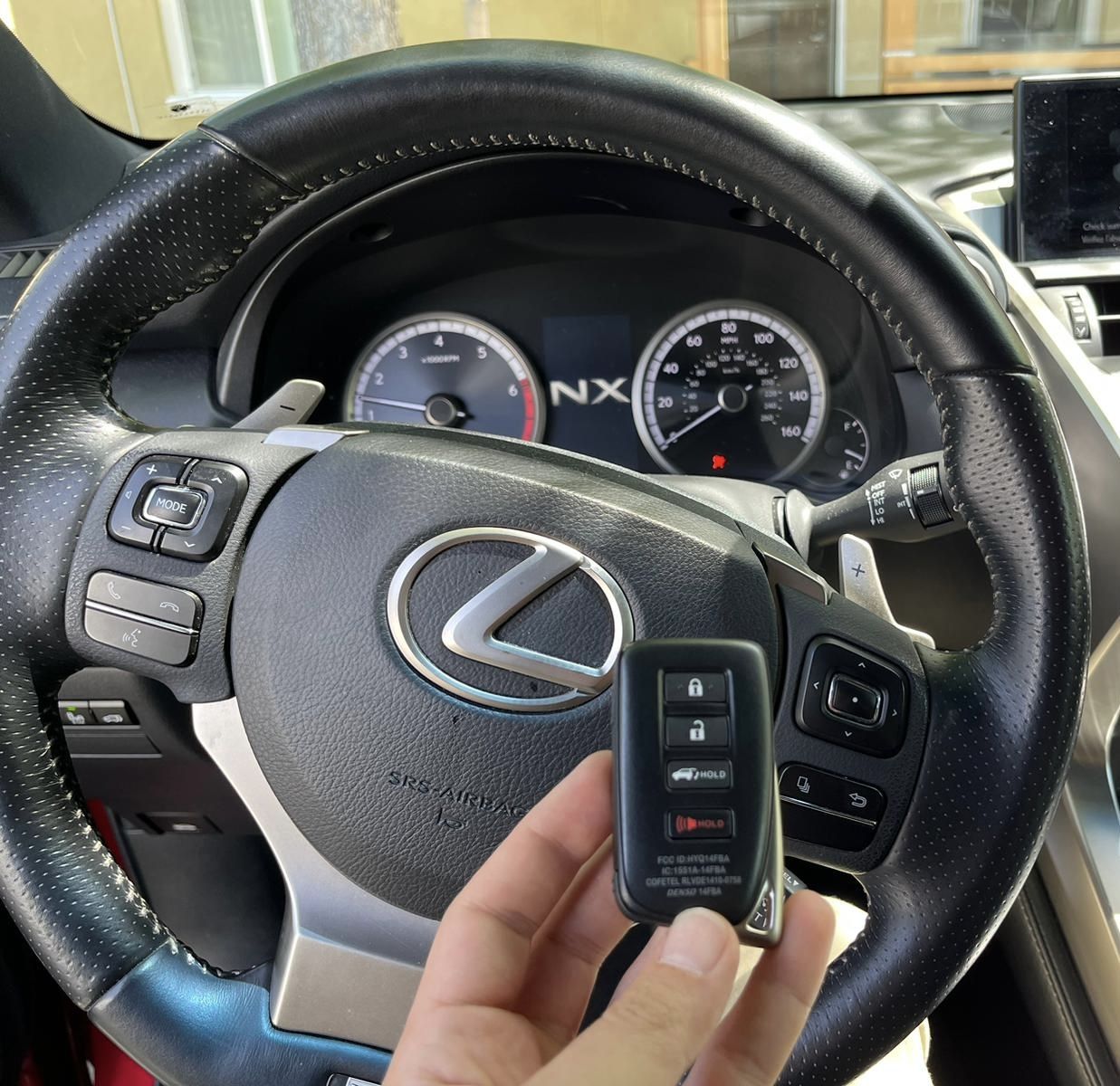 Lexus new key fob Lexus key fob