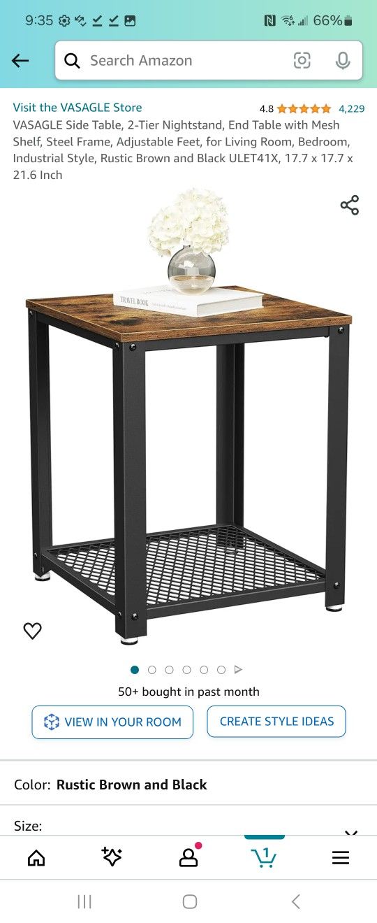 (New) Set Of End Tables 