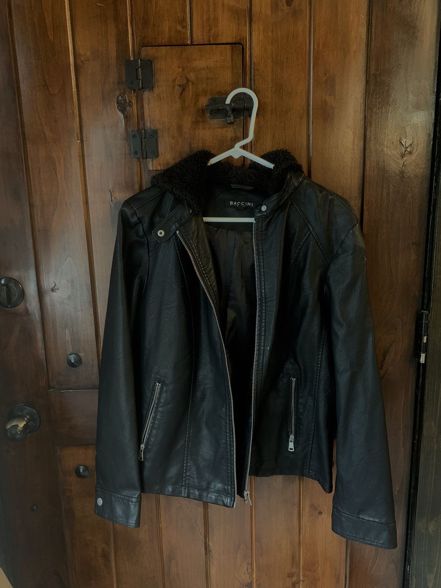 Baccini Leather Jacket