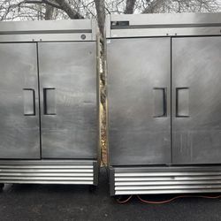 True Double Door Commercial Reach-In Refrigerators