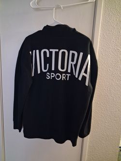 Victoria Sport Black Hoodie Sweatshirt
