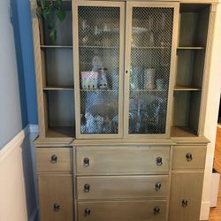 Dining Cabinet With Glass Doors