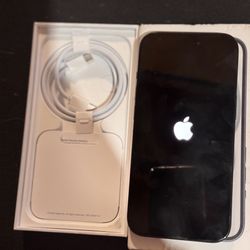 IPHONE 15 128 GB WITH ORIGINAL BOX AND CHARGER 