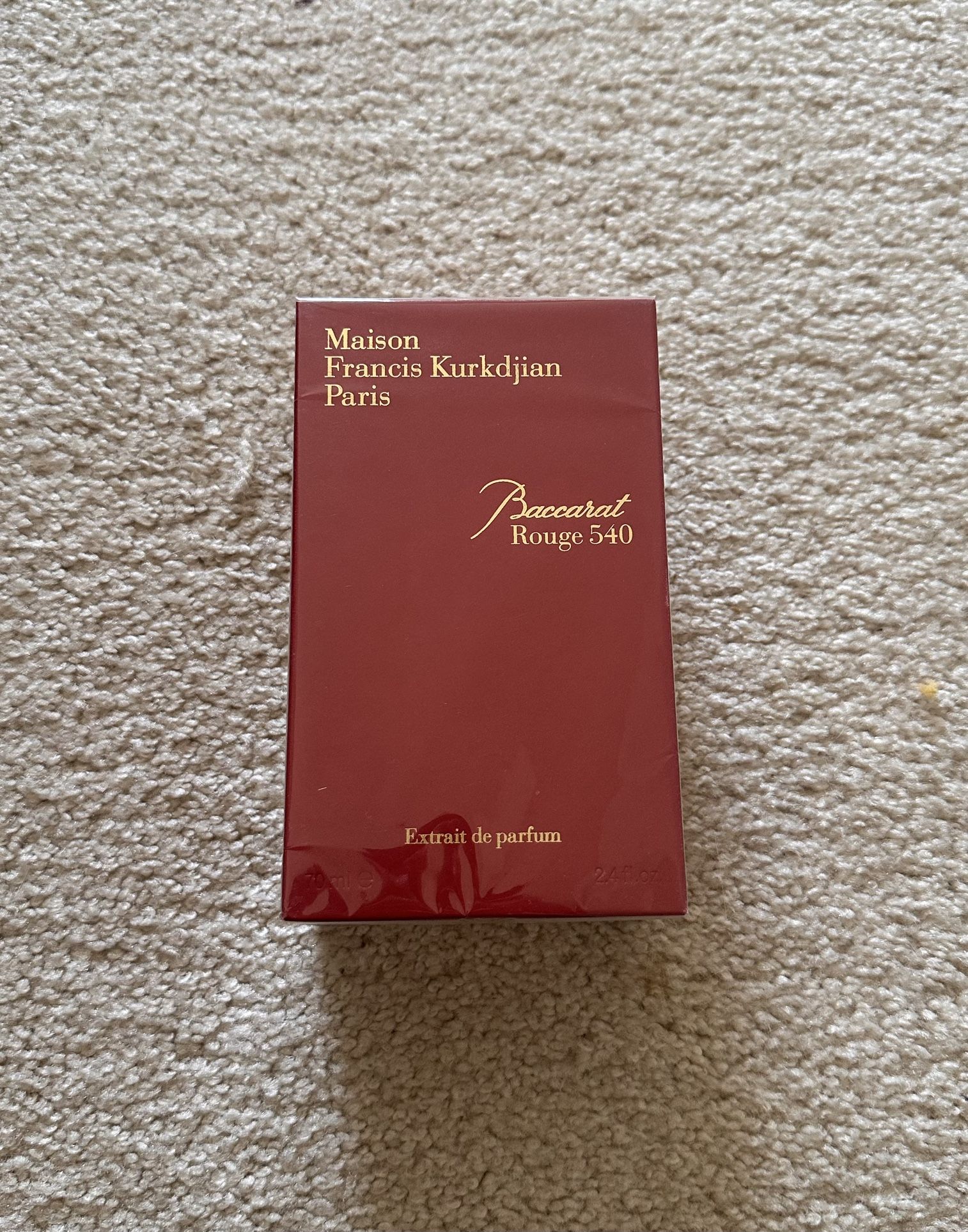 Baccarat Rouge 540 Eau De Parfum Cologne