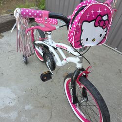18-inch Hello Kitty bike