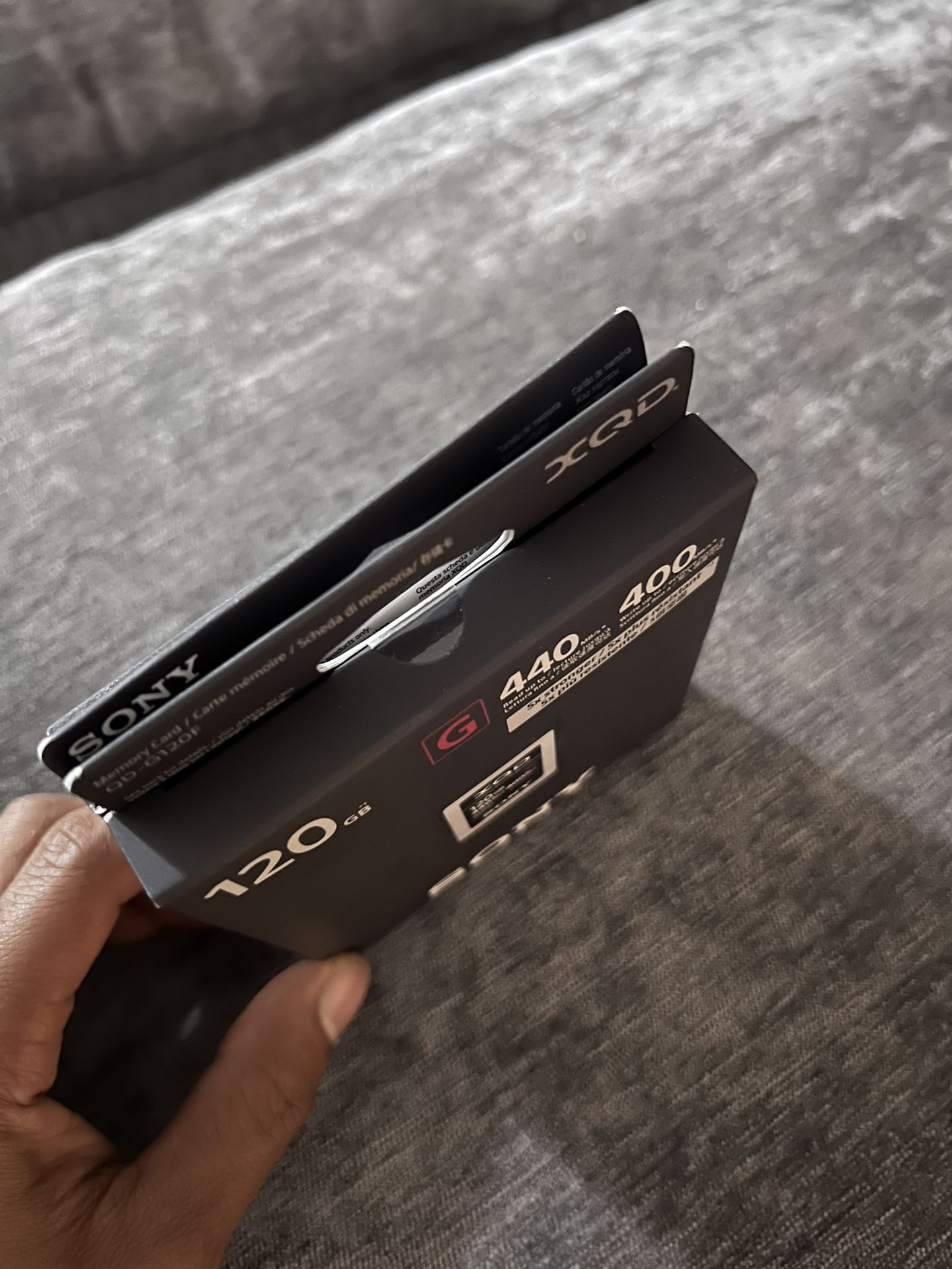 (1) 120GB SONY XQD CARD (NEW)