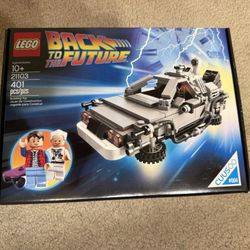 Lego Back To The Future DeLorean 21103 NEW