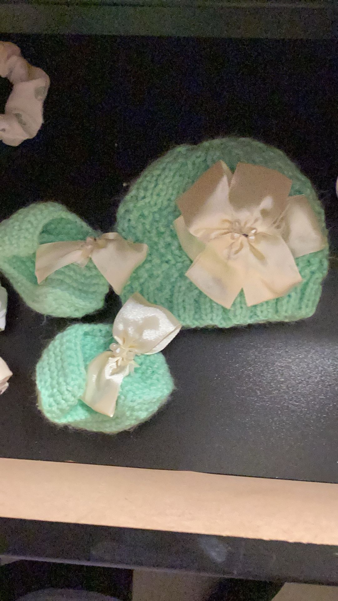 Crochetted New Born Set