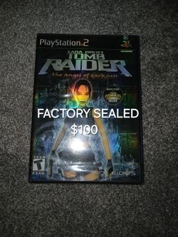 Ps2 TOMB RAIDER FACTORY SEALED $100