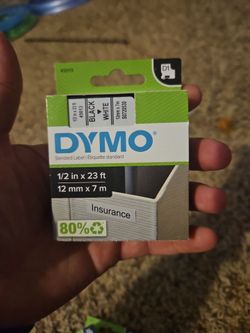 Dymo label printer black and white