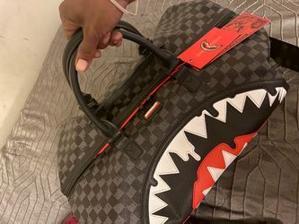 Sprayground Shark Mouth Duffle Bag