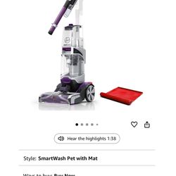 Hoover Smart Carpet Cleaner