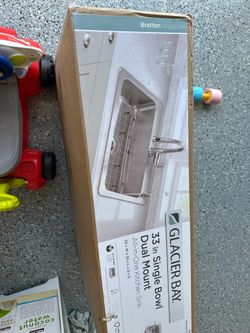 New sealed 33 in sink