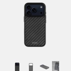 Brand New Ridge Real Carbon Fiber iPhone 17 Pro Case 