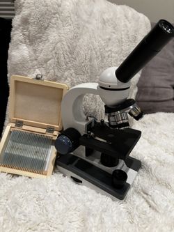 Microscope And Slides