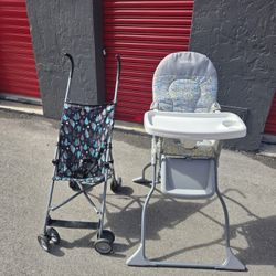 Stroller And Table