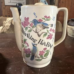 Vintage, whistling pot