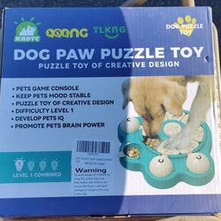 Dog Paw Puzzle Toy