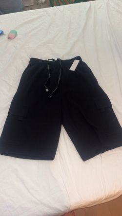 ProClub Black Cargo Shorts