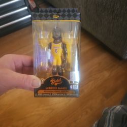 Lebron James Gold Premium Vinyl Figure 
