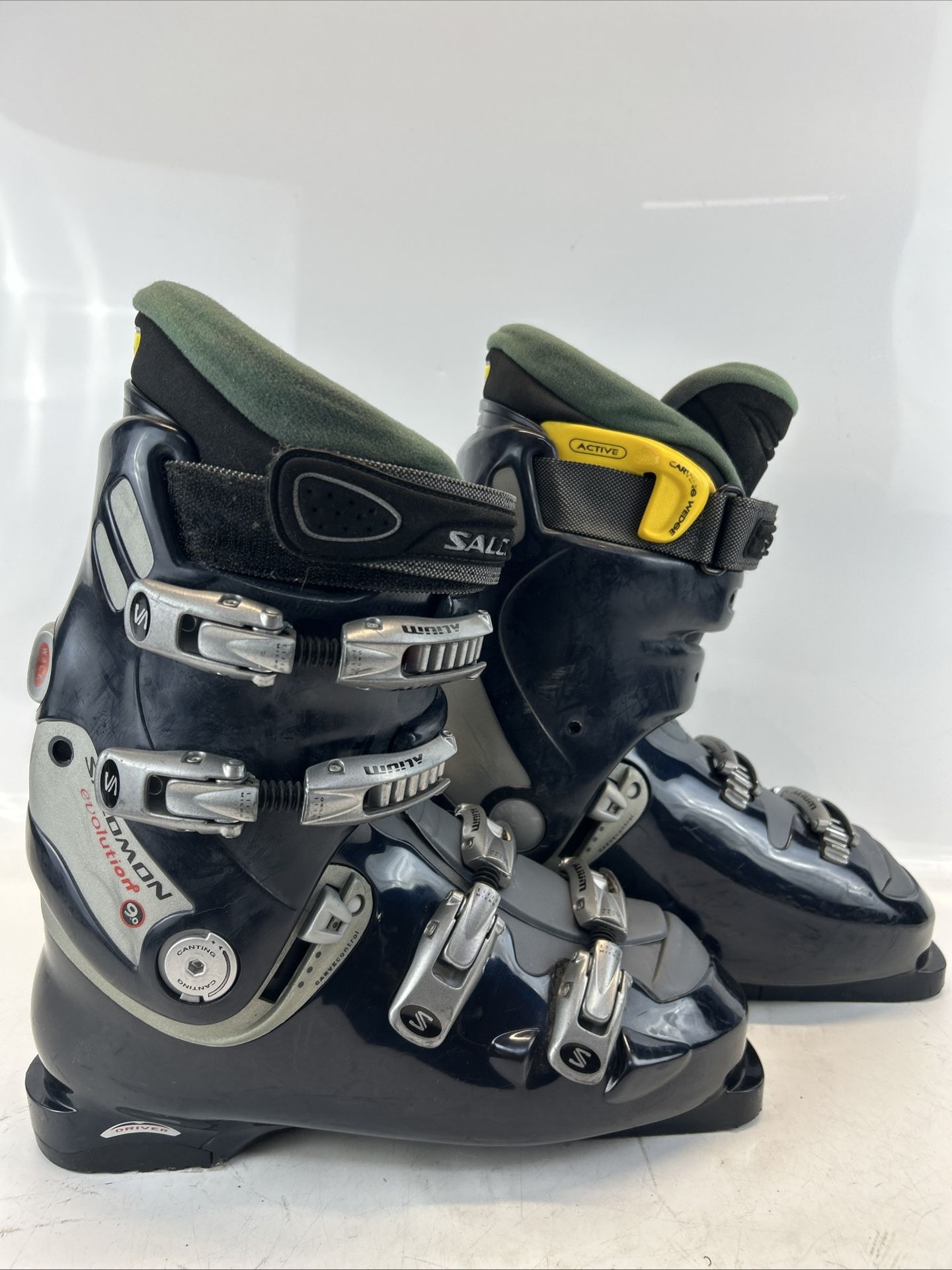 Salomon Evolution 2 9.0 Auto Fit Men’s Ski Boots Size 10.5 US Mondo 28.5 US 10.5
