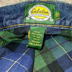 Cabelas  Fleece Lined Jeans  34 ×  30