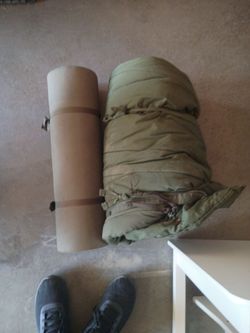 Army sleeping bag