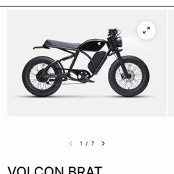 Vol on Brat Electric Bike ! Will Go Up To 31 MPH ! 