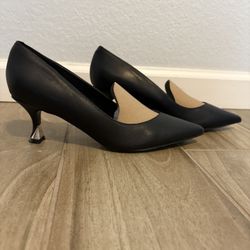 Black Kitten Heels