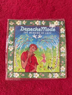 Depeche Mode – The Meaning Of Love 12" Vinyl Single – Good – Case + Disc – $20 - Firm