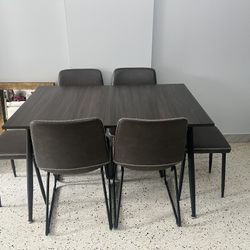 6 Seat Dining Table Set