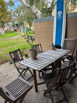 Outdoor patio set