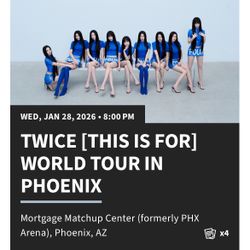 Tickets Twice “This Is For” World Tour In Phoenix 