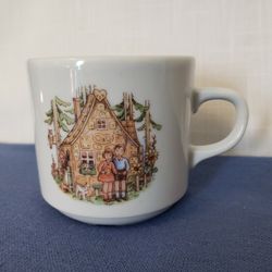 White Ceramic Kahla Child’s Mug GDR