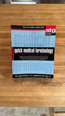 STG Quick Medical Terminology fifth edition