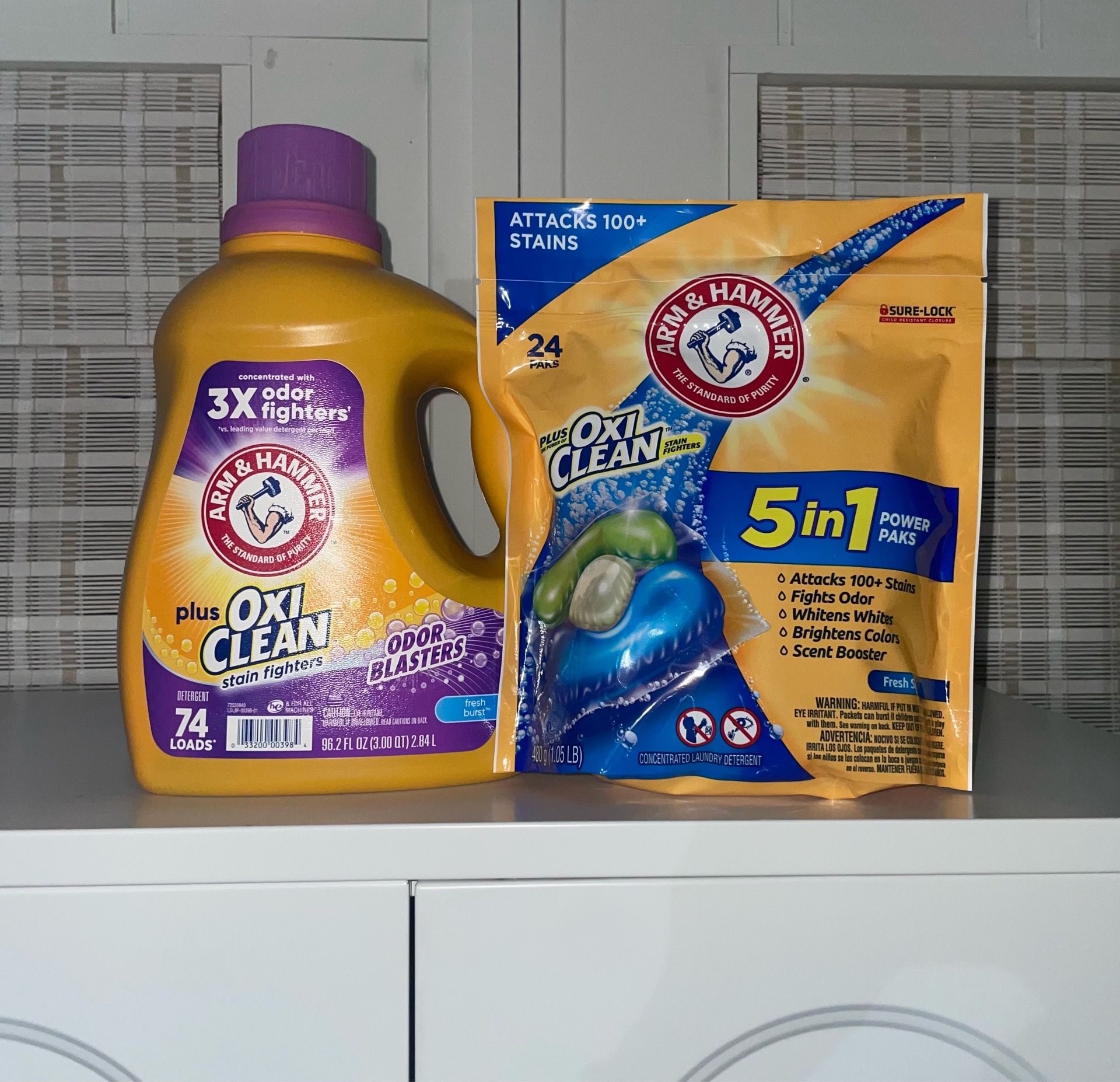Arm & Hammer detergent