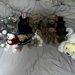 12 Vintage Beanie Babies Attic Treasures Lot