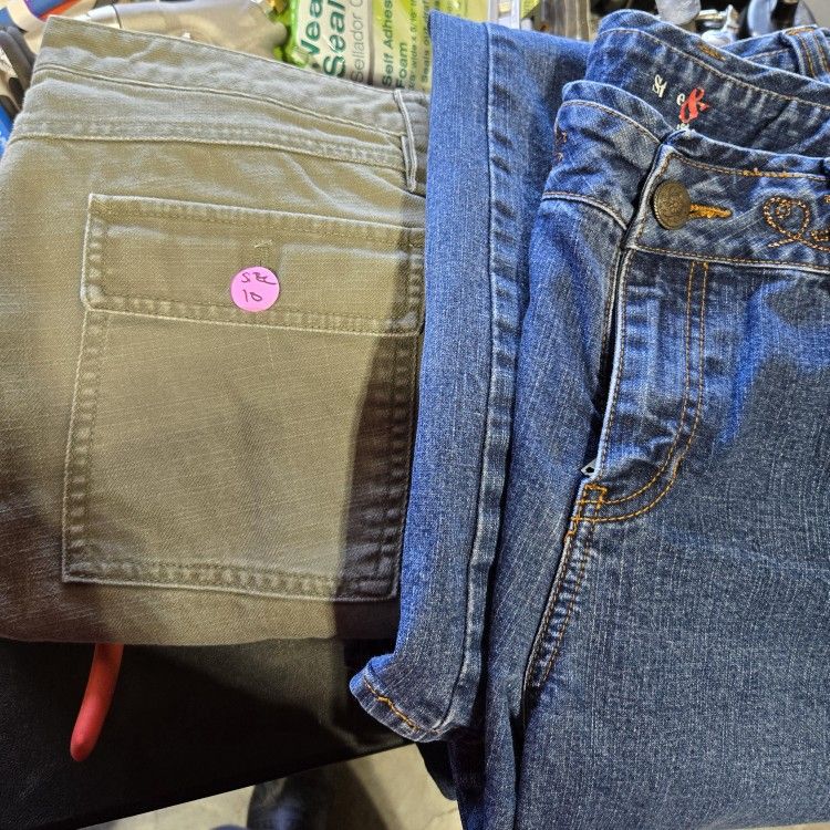 Vintage Women's Khakis And Jeans '10'