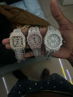 Moissanite watch