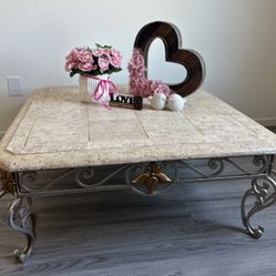 Marble Top Table 