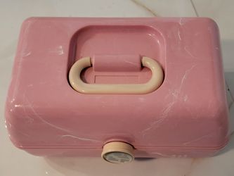 Pink Pearl Make UP Case Never Used $10