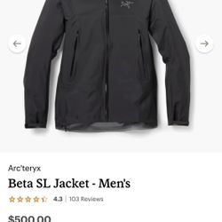 Brand New Men’s arc'teryx Jacket 